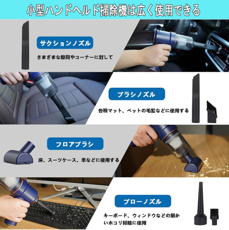  handy cleaner rechargeable HUIYOMI multifunction Mini vacuum cleaner Germany desk cleaner small size car vacuum cleaner keyboard cleaner 8000pa