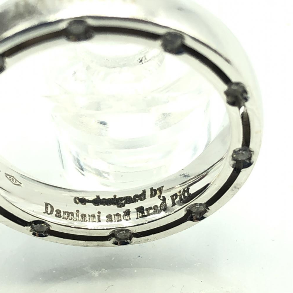 お見舞い 14620円 【中古】DAMIANI Dサイド ブラッド・ピッドコラボモデル 指輪