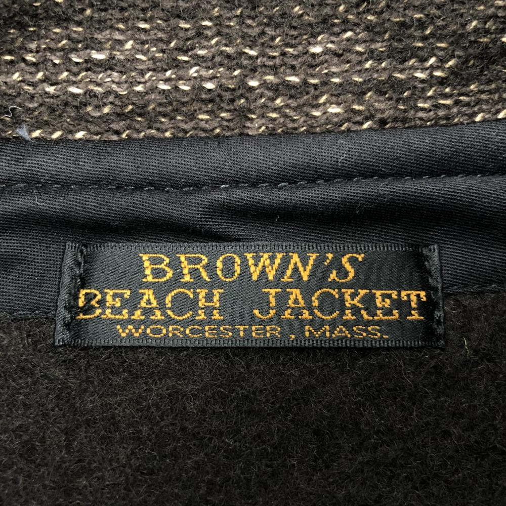 【中古】BROWNS BEACH JACKET×FULLCOUNT Coverall 1st ブラウンズビーチ ジャケット フルカウント[240017597053]_画像5