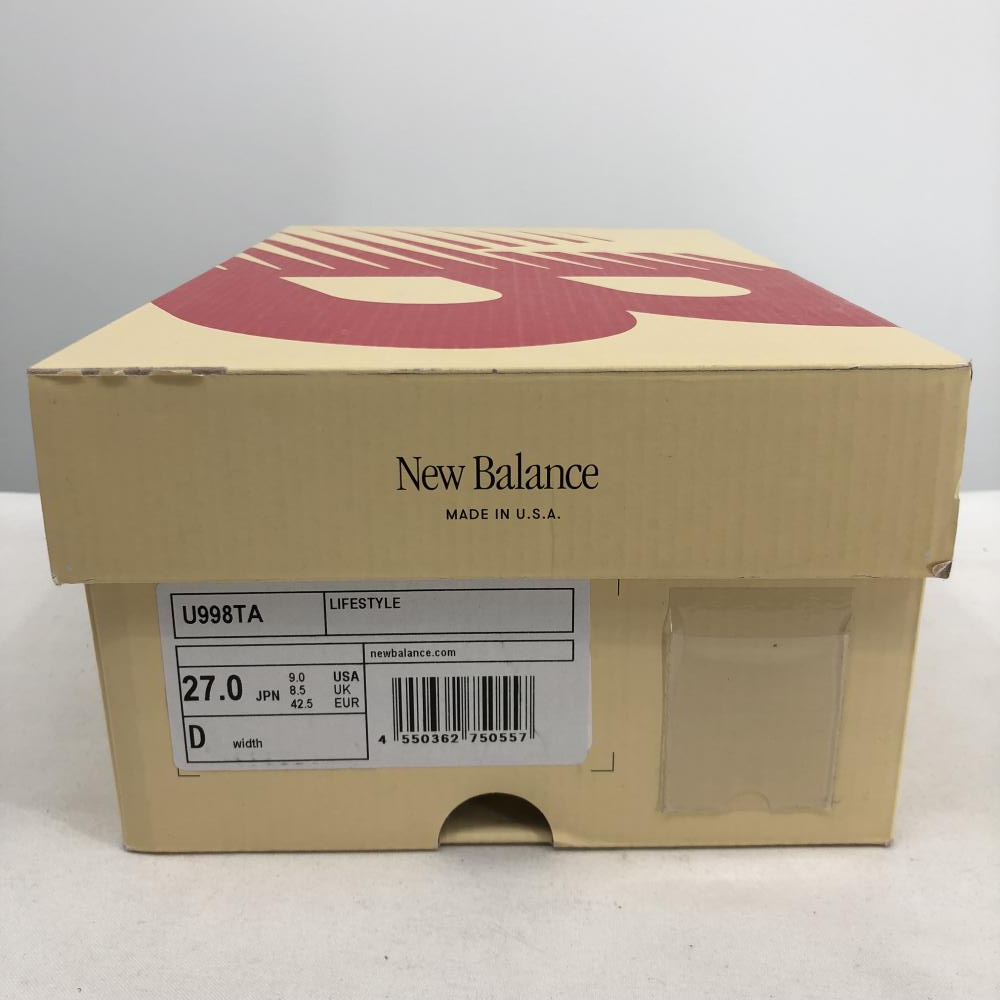 【中古】New Balance U998TA サイズ27cm ニューバランス[240017598519]_画像9