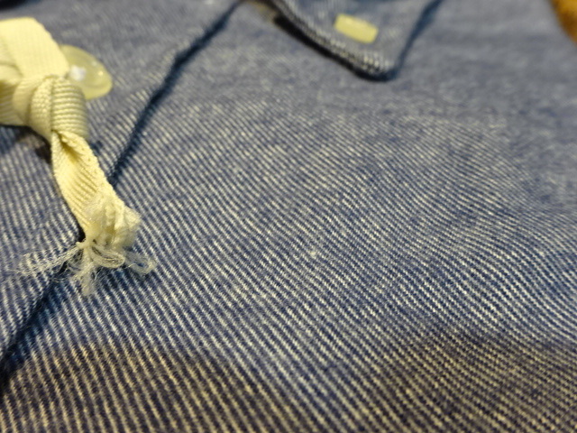 安い！新品　送料無料　イタリア製　ギローバー長袖のシャツ　ネル素材ブルー　L_画像9