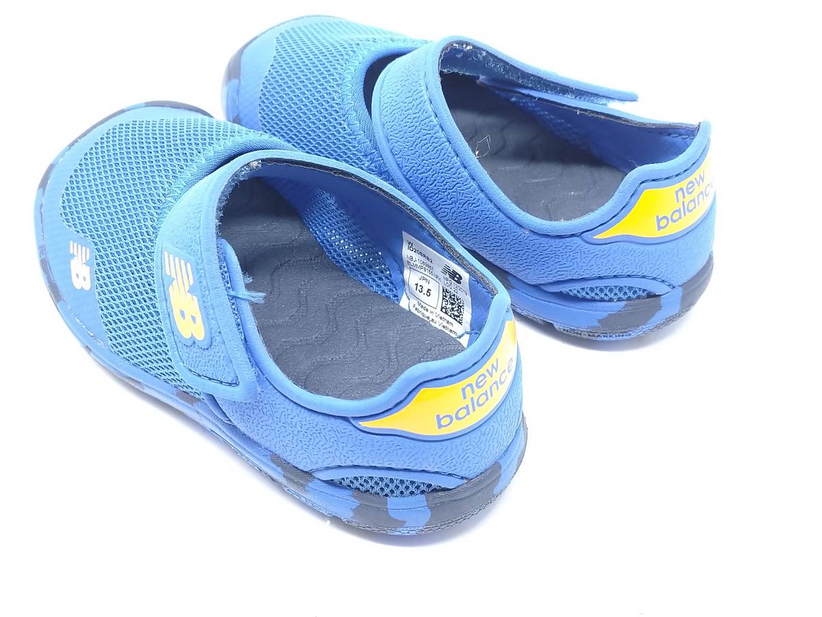 ニューバランス NEW BALANCE IO208 RB2 INFANT用 サマーシューズ ベルクロ 水陸両用 アウトドア 子供靴 ベビーシューズ 13.5cm ZEOPZTAT_画像3