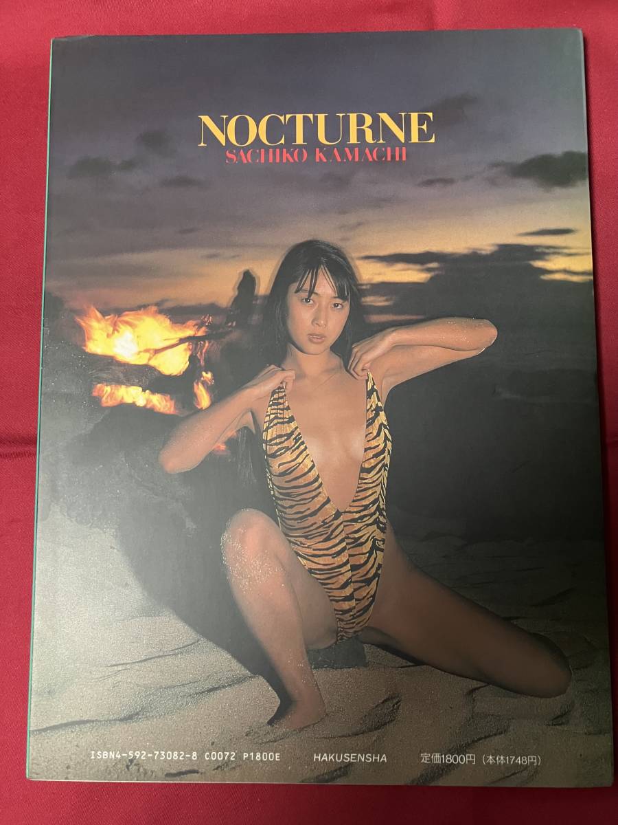 蒲池幸子写真集　NOCTURNE　ZARD 坂井泉水　水着・セミヌード　1990年初版　中古品　　　　_画像2