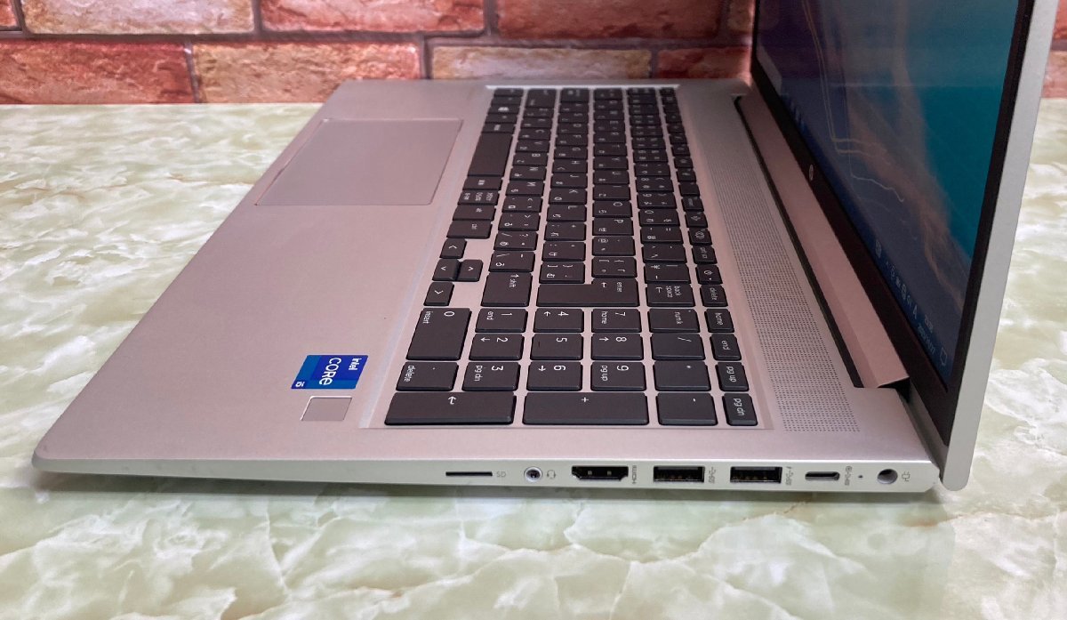 1円～ ●HP PROBOOK 450 G8 / 第11世代 Core i5 1135G7 (2.40GHz) / メモリ 8GB / NVMe SSD 256GB / 15.6型 HD (1366×768) / Win10 Pro_画像8