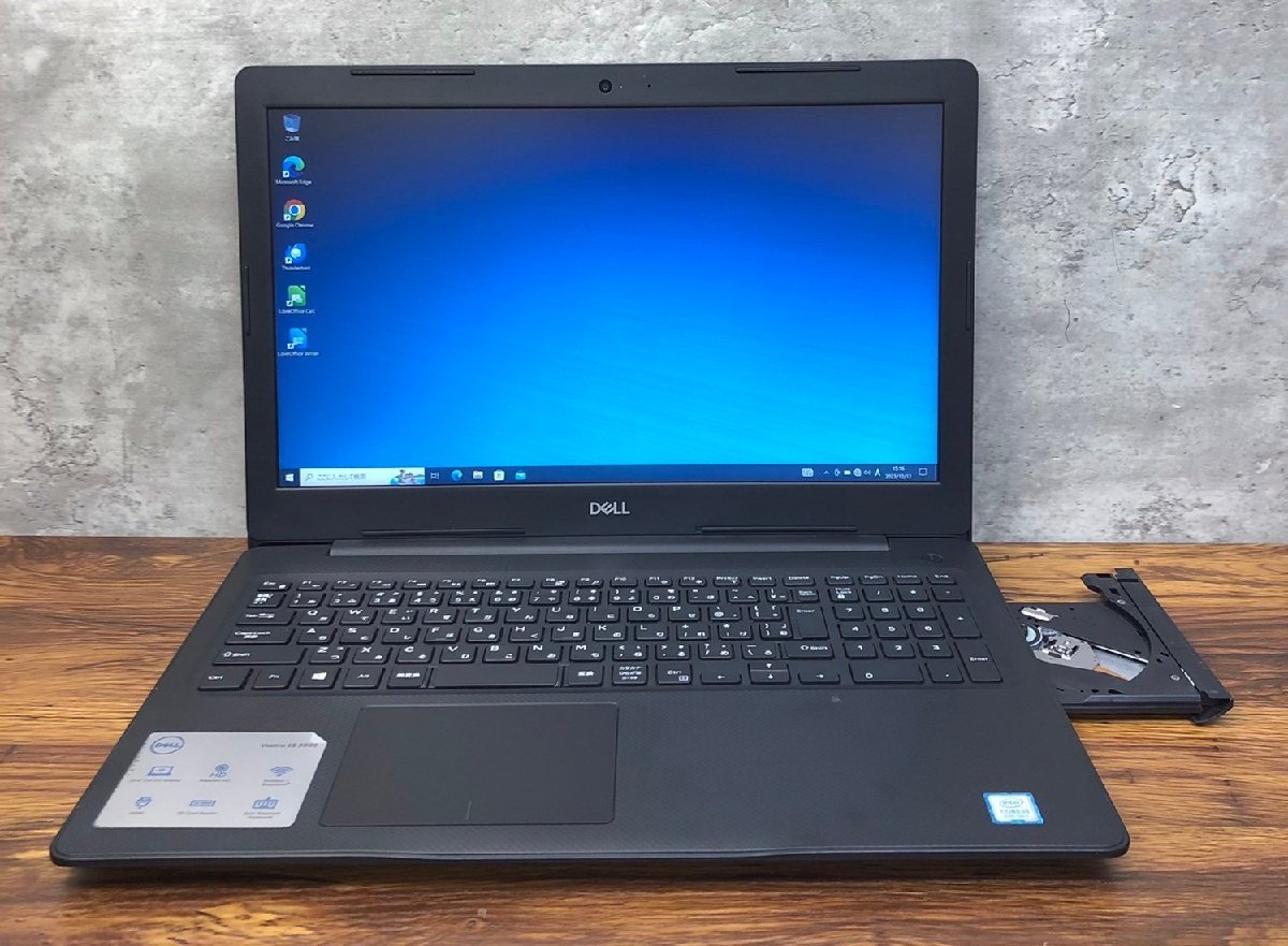 1円～ ●DELL VOSTRO 3580 / Core i5 8265U (1.60GHz) / メモリ 8GB / NVMe SSD 256GB / DVD / 15.6型 フルHD (1920×1080) / Win10 Pro_画像1