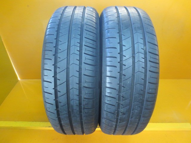 ☆スピスタ☆タイヤ　ブリヂストン　ECOPIa NH100RV　225/60R17　2本　中古　17T835　20_画像1