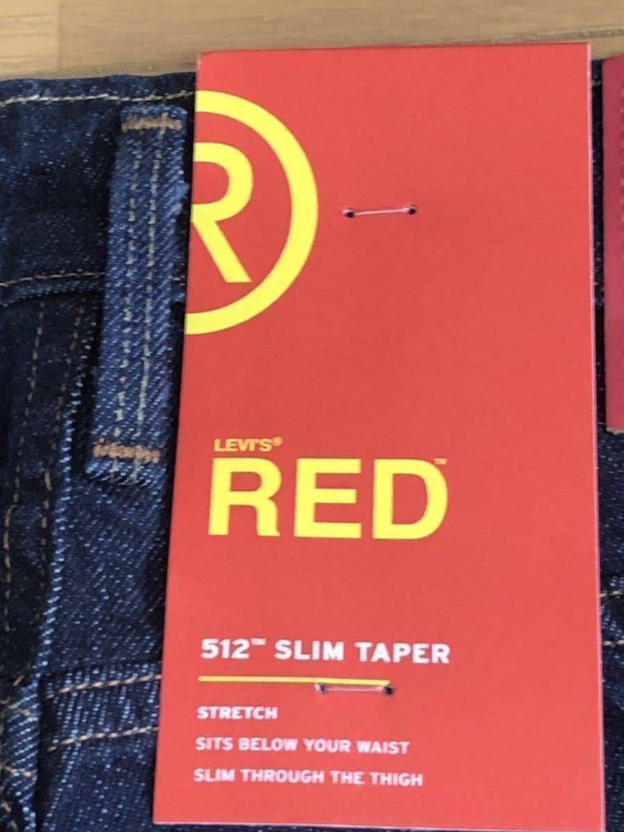 Levi's RED 512 SLIM TAPER THUNDER WEATHER W30 L32_画像8