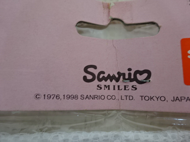 レア品 Hello Kitty サンリオ フリーL 小物入れ 旅行ポーチ 約19.5×25.5㎝ 1998年製_画像6