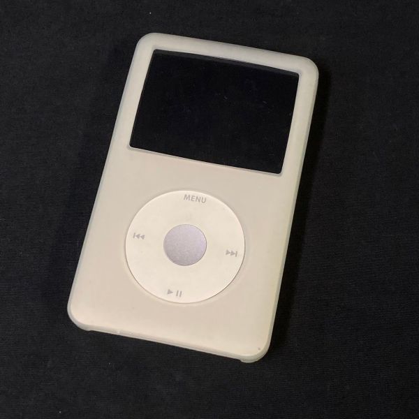 FKe331Y06 動作品 Aplle アップル iPod Claccsic アイポッド クラシック A1238 160GB シルバーカラー 初期化済 箱付き_画像2