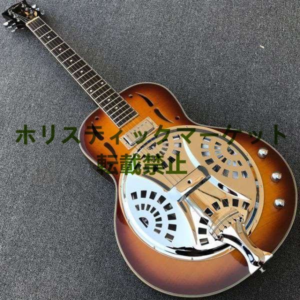 品質保証 ドブロギター リゾネーターギター 本体 ヴィンテージ 電気 メイプル カエデ デザイン 楽器 特殊_画像1