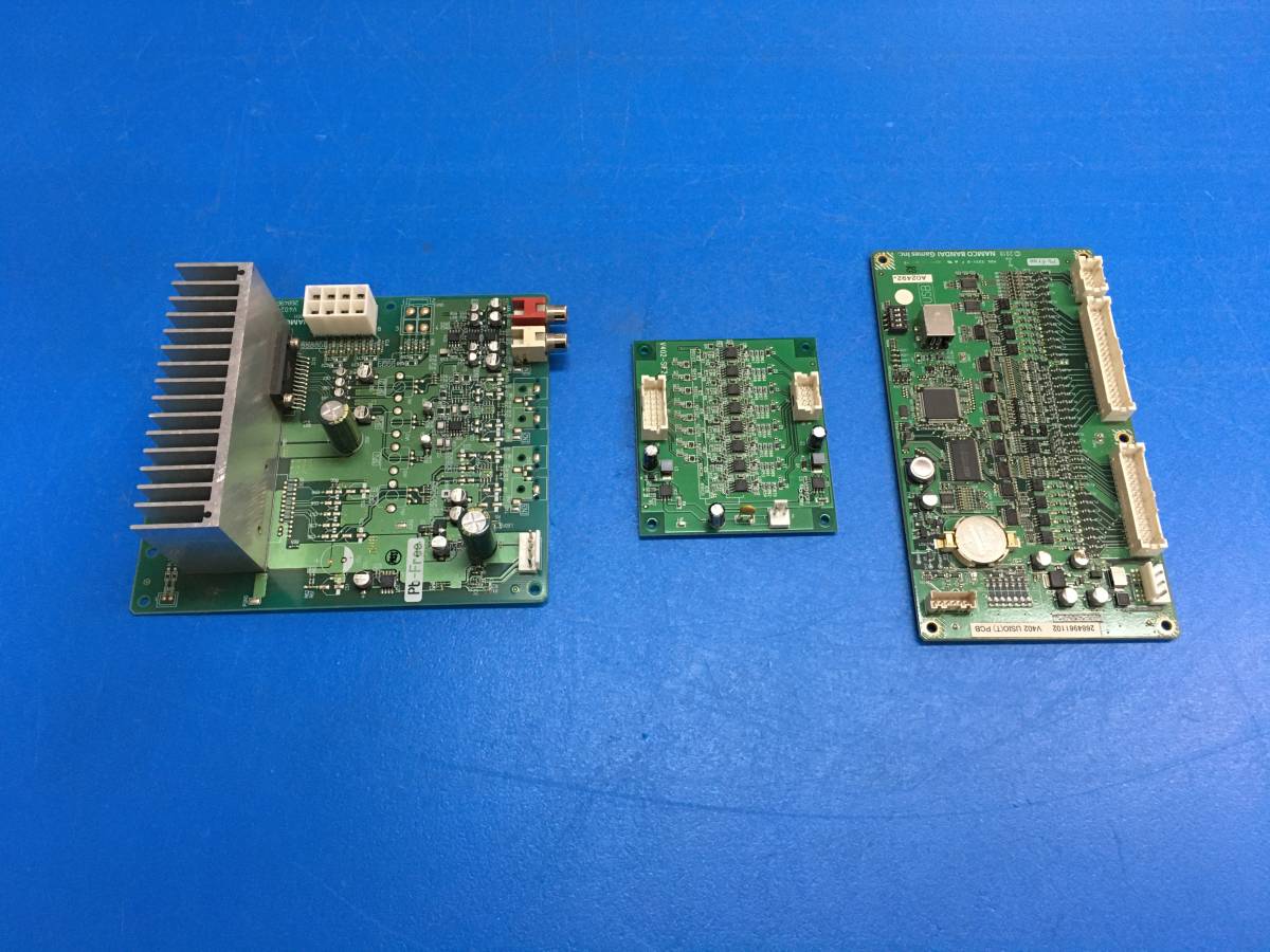 中古 アーケード筐体 太鼓の達人 新筐体用　IO基板　PCB　３枚セット_画像1