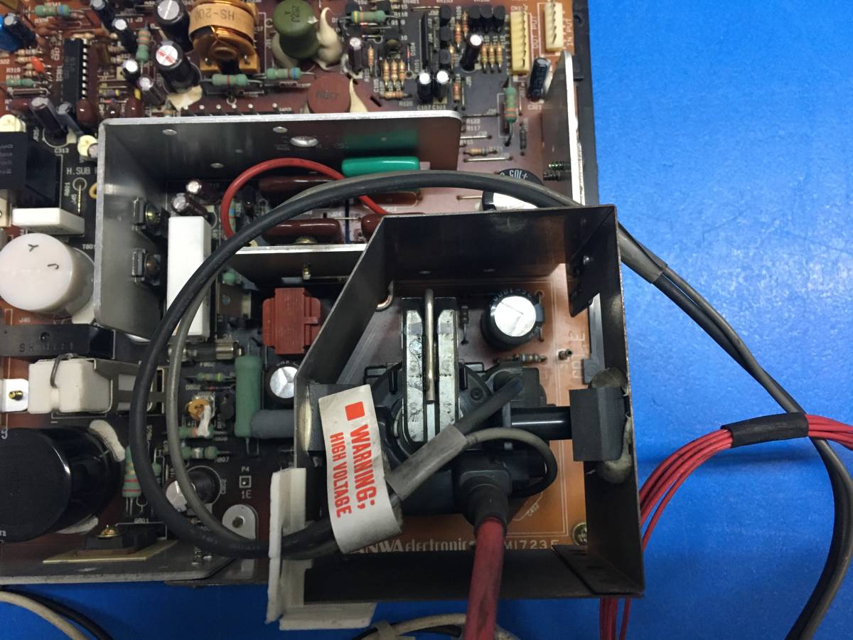 中古 SANWA モニター基板 PCB 　PM1723E　２枚セット_画像3