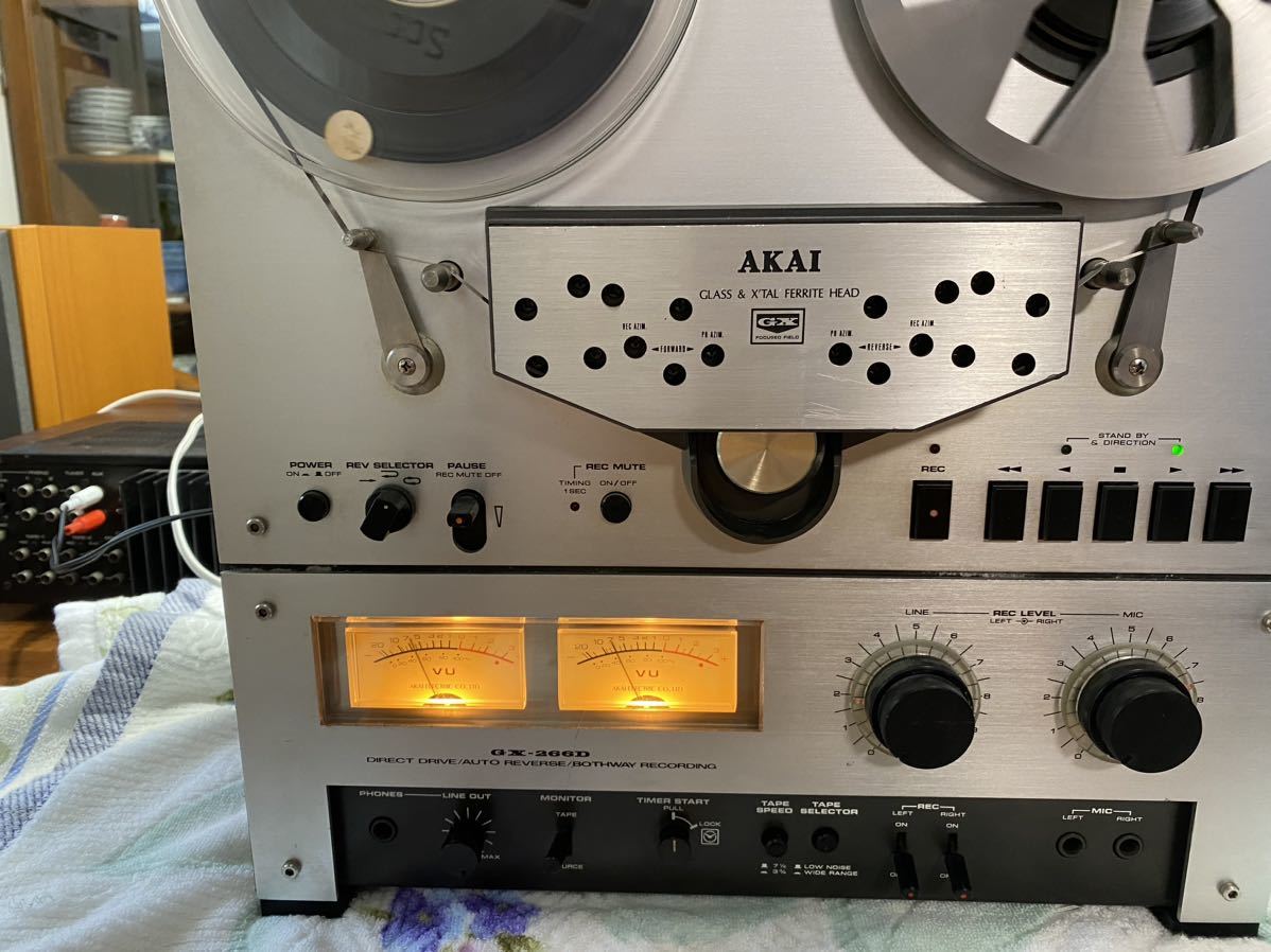 AKAI GX-266D オープンリールデッキ? Yahoo!オークション - 希少 AKAI GX-266D アカイ オープンリール