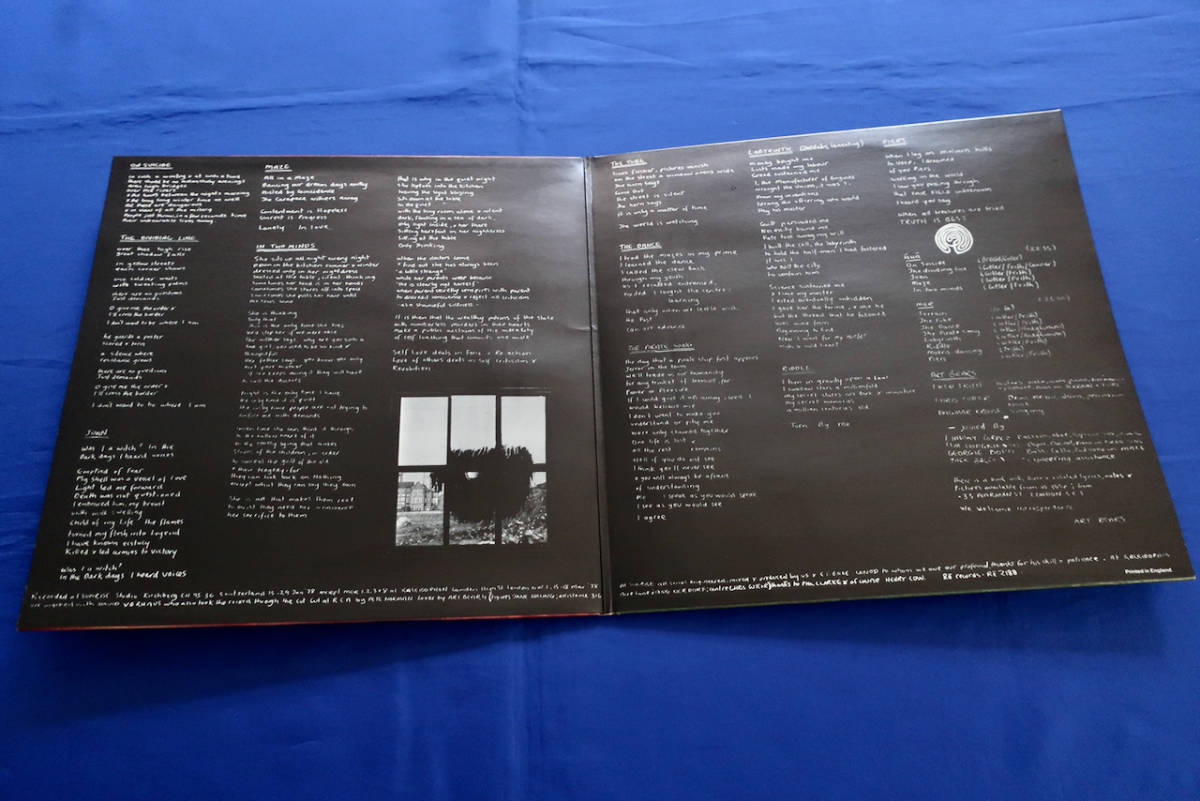 【英国原盤 UK Orig Art Bears Hopes and Fears 巨大ポスター付 マトA1/B1 マザースタンパー 1-1/1-2 Fred Frith Dagmar ヘンリー・カウ】_画像6