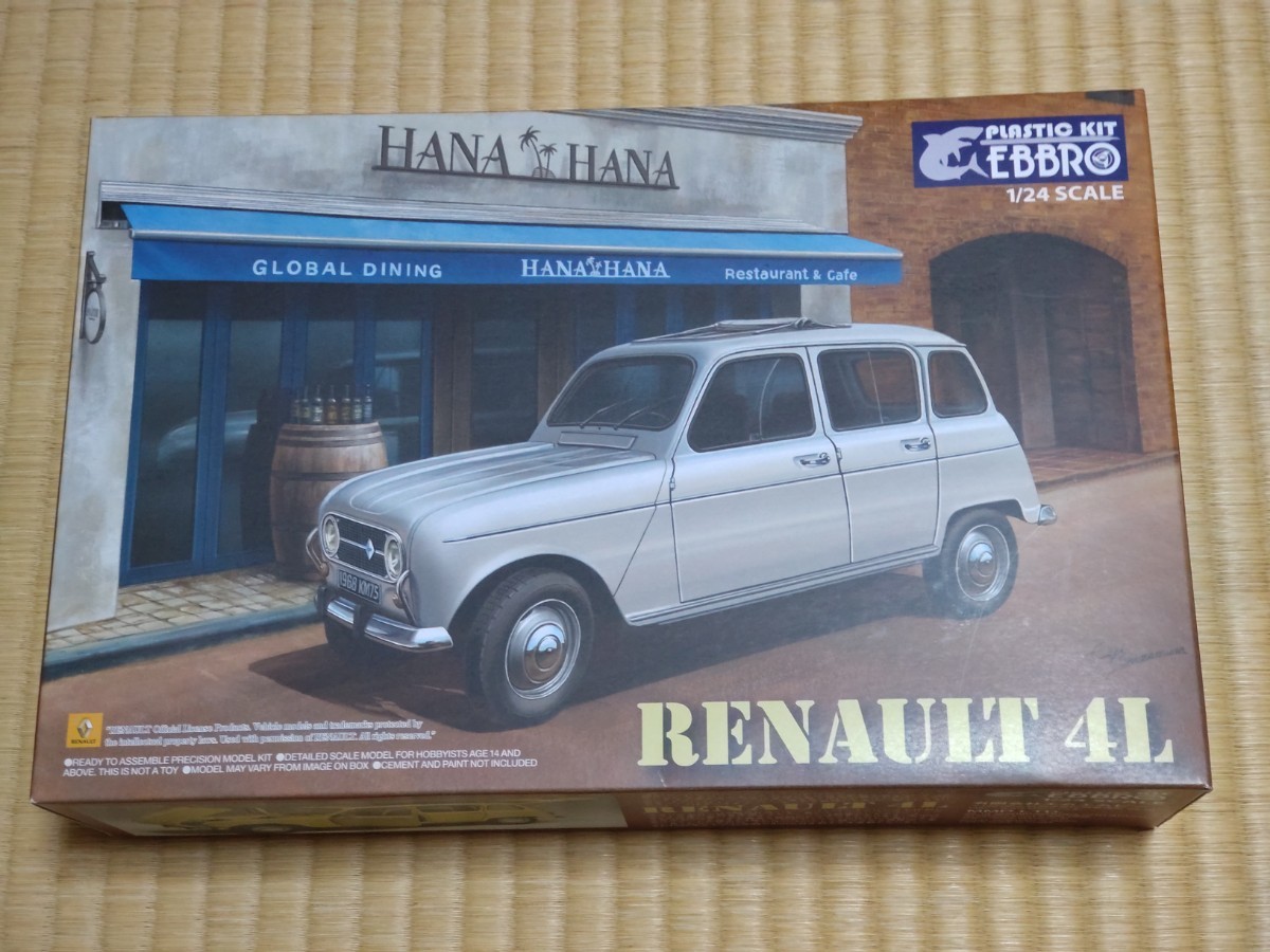 エブロ 1/24 ルノー4L RENAULT 同梱可 キャトル_画像1