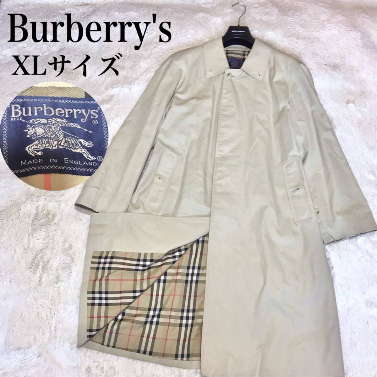 BURBERRY イングランド ステンカラーコート トレンチコート ノバ