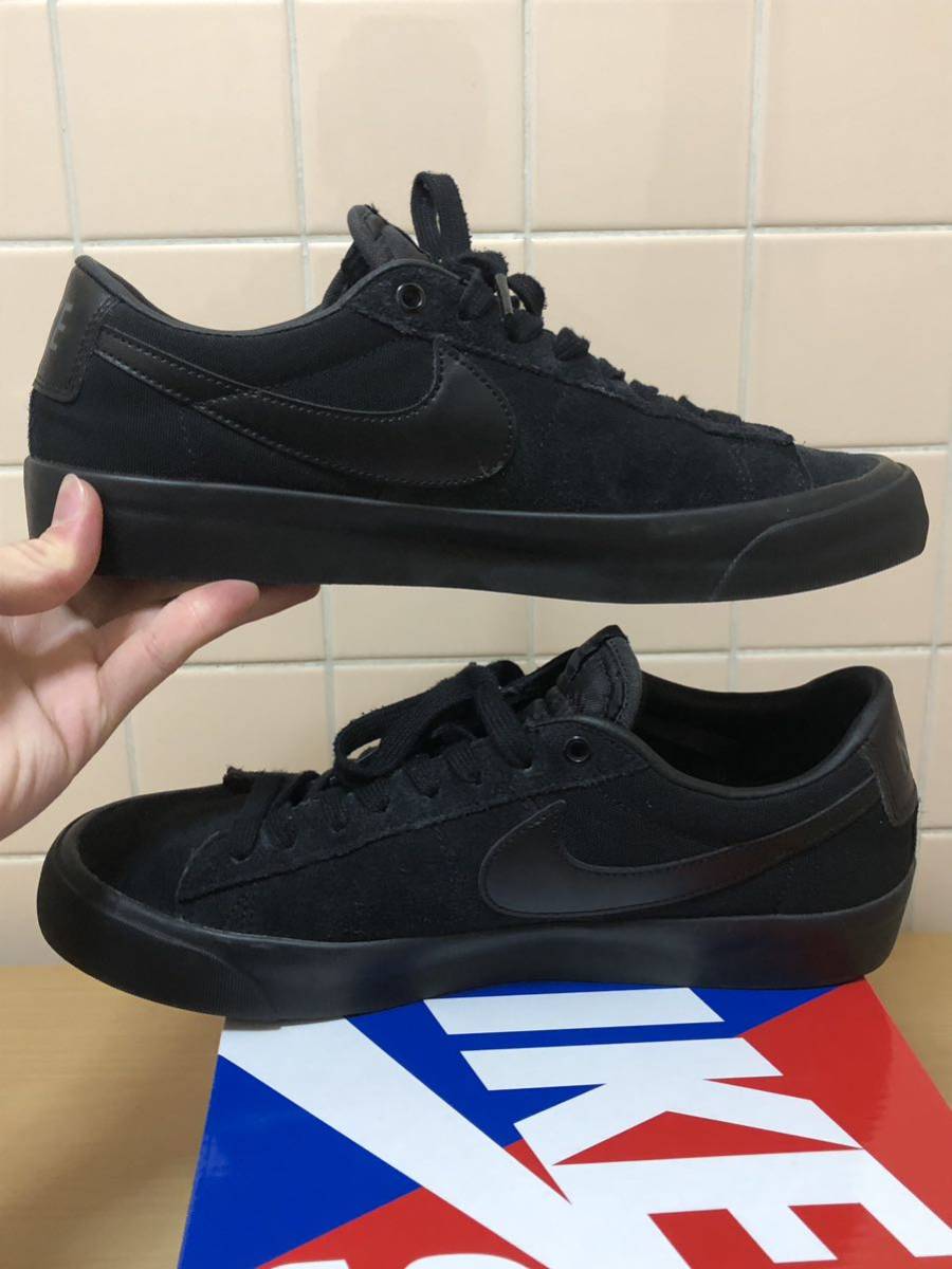 NIKE ナイキ ZOOM BLAZER LOW PRO GT SB ズーム ブレーザー ロー プロ GT SB スニーカー DC7695-003 サイズUS9 27.0cm ブラック　FK_画像2