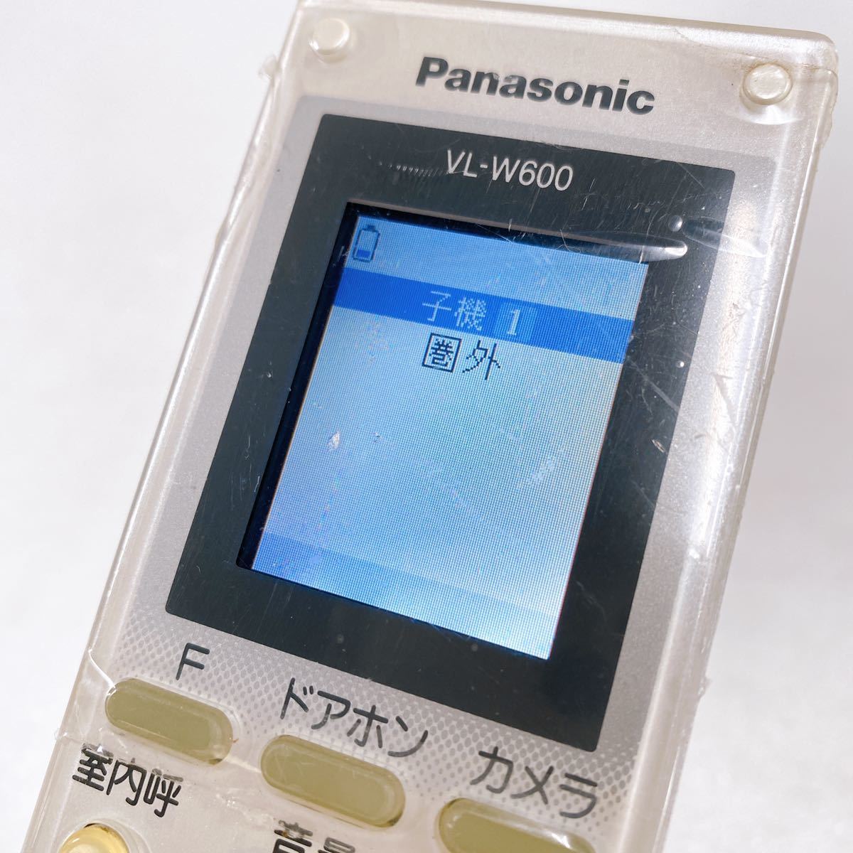 Panasonic パナソニック ドアホン ワイヤレスモニター 子機 充電台 VL-W600【ジャンク】_画像2