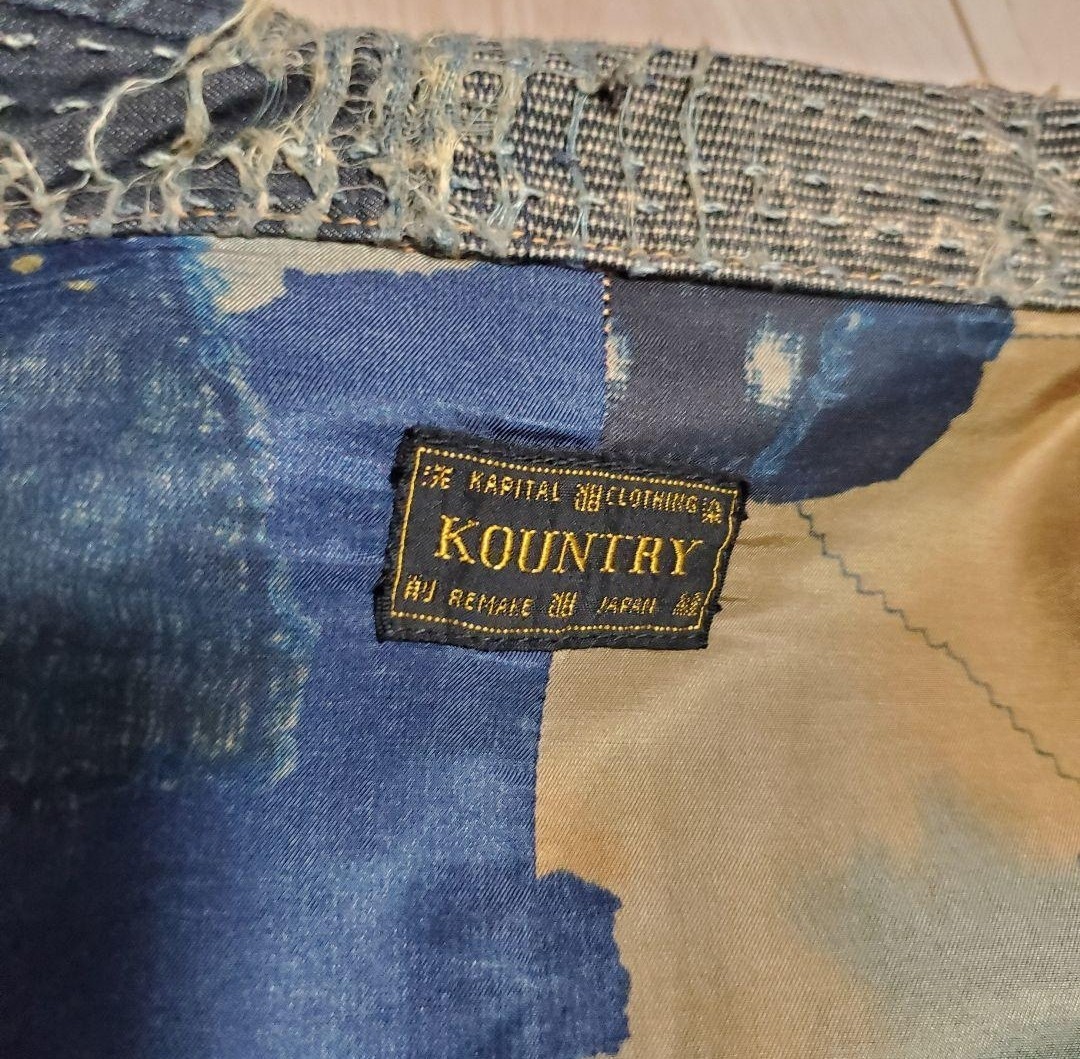 KAPITAL BORO 1ST JACKET キャピタル サイズ5 ボロ ジャケット インディゴ メンズ KOUNTRY 刺し子 22SS TRAVIS SCOTT LEVI'S_画像6