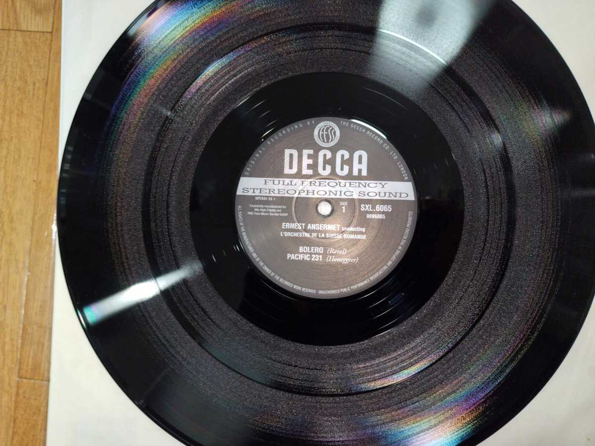  масса переиздание запись DECCA SXL6065 Anne cell me* Швейцария роман do труба / болеро,la* Val s, Pacific 231, Mahou Tsukai. ..ED1