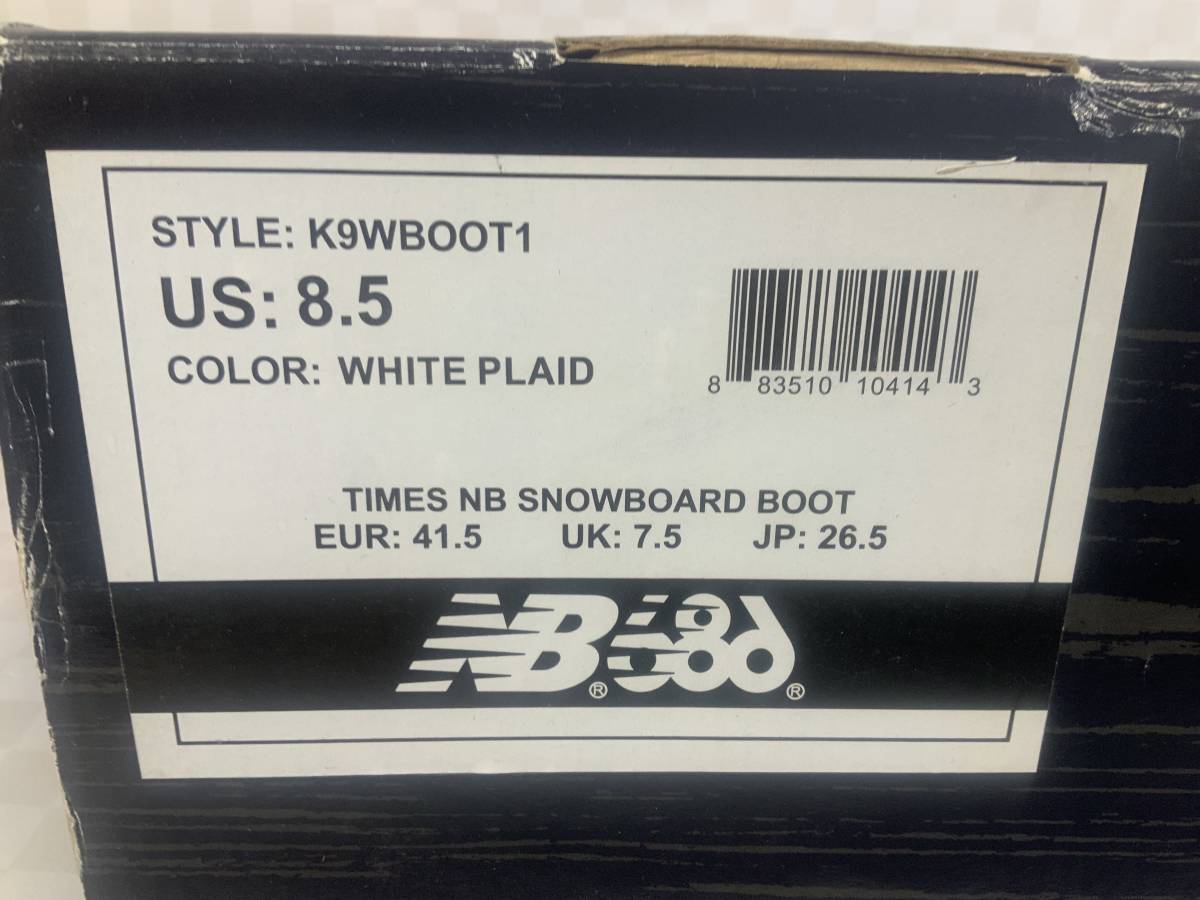 ニューバランス NEW BALANCE nb686 スノーボード ブーツ 26.5cm_画像8