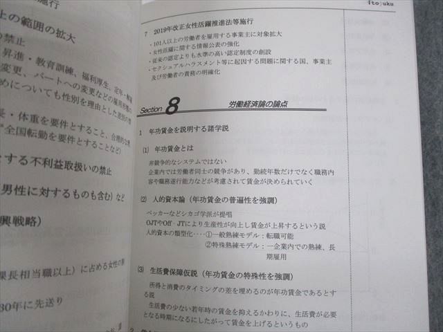 VO12-014 伊藤塾 国家専門職 公務員試験対策講座 合格テキスト/これで完成演習 社会政策 2021年合格目標 未使用品 計2冊 13s4C_画像4