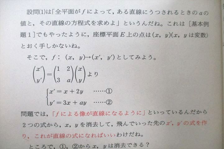 VQ27-003 語学春秋社 大学入試 数学 代数・幾何講義の実況中継 上/下 【絶版・希少本】 1991 計2冊 小林隆一 18S9D_画像5