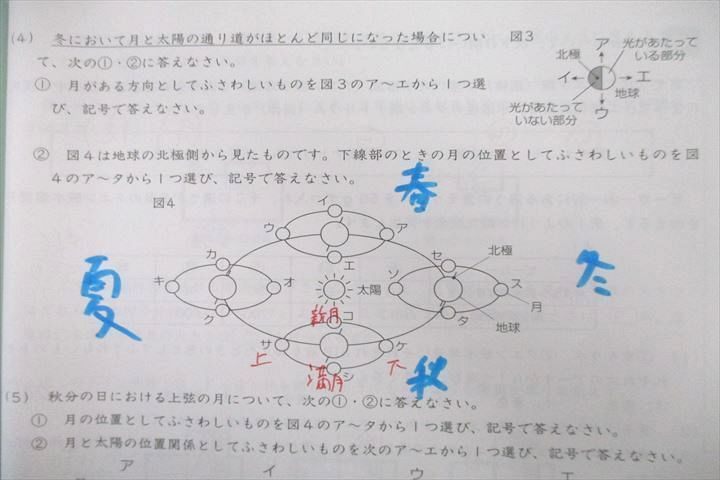 VQ25-053 日能研 小学6年 理科 夏期集中志望校錬成特訓 NS-01～05 計5回分セット【テスト4回分付き】 2022 32S2C_画像5