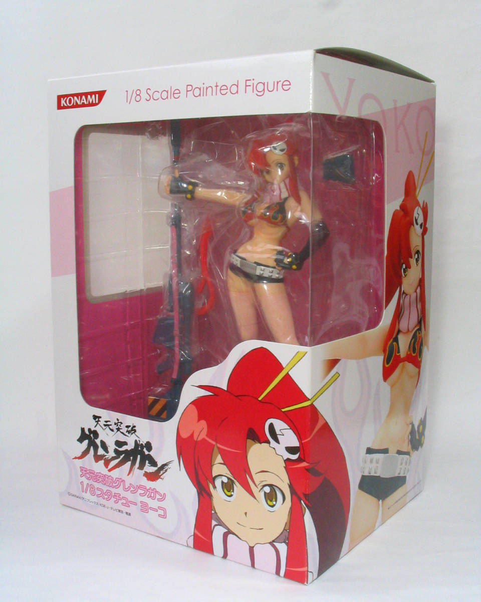  Konami Tengen Toppa Gurren-Lagann 1/8 старт chu- Yohko не использовался вскрыть товар 