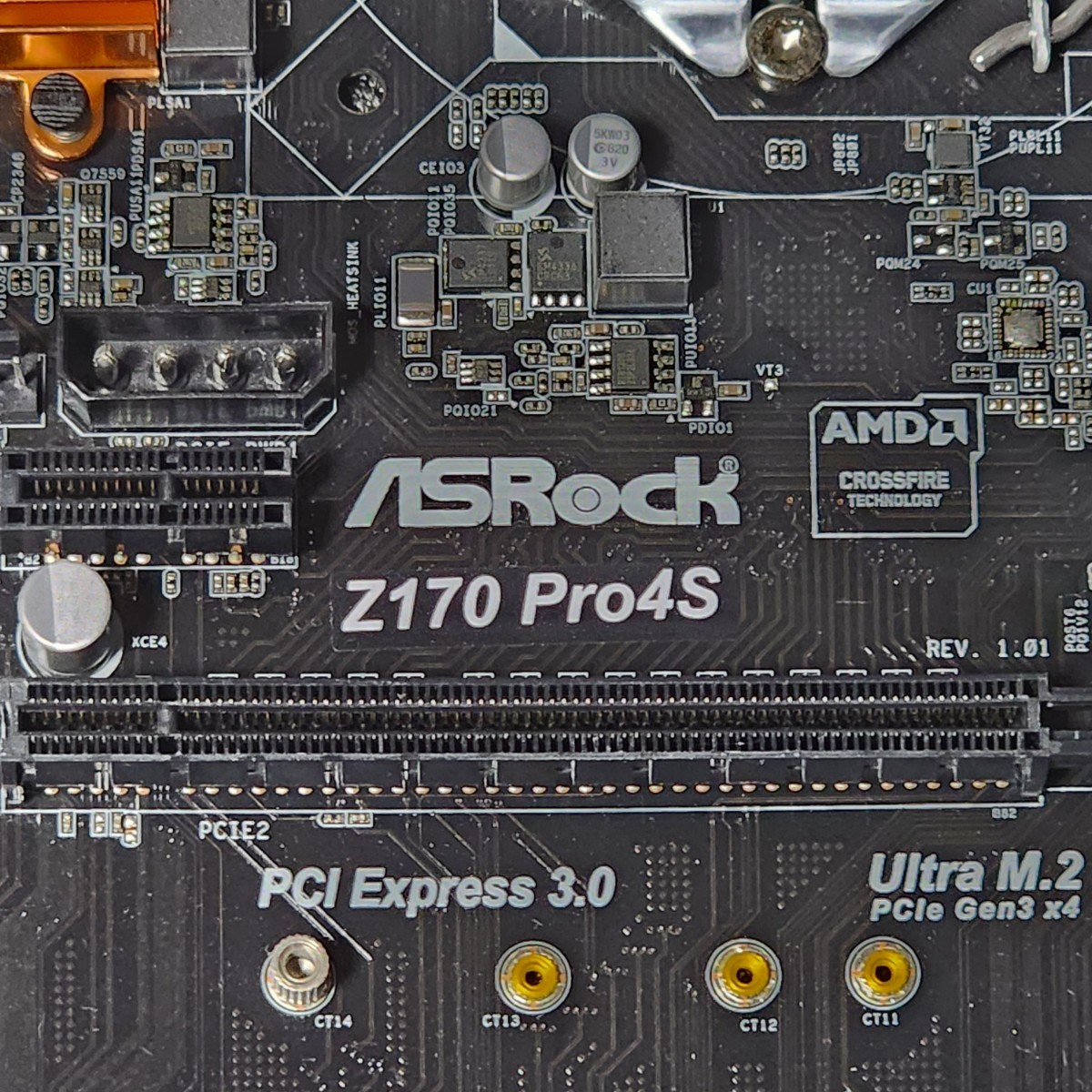 ASRock Z170 Pro4S IOパネル付属 LGA1151 ATXマザーボード 第6・7世代CPU対応 最新Bios 動作確認済 PCパーツ_画像2