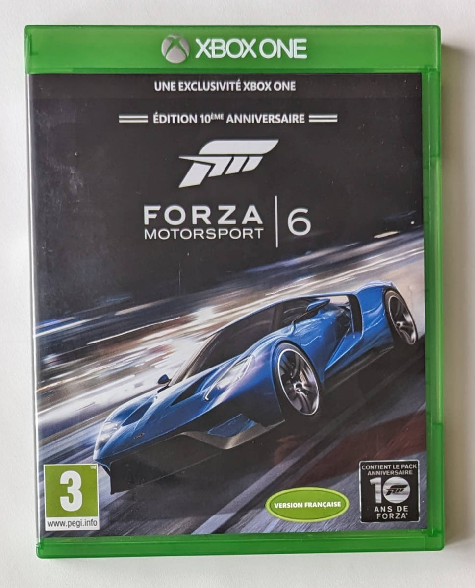  Forza Motor Sport 6 Japanese . correspondence [+ download code unused ] FORZA MOTORSPORT 6 EU version * XBOX ONE SERIES X