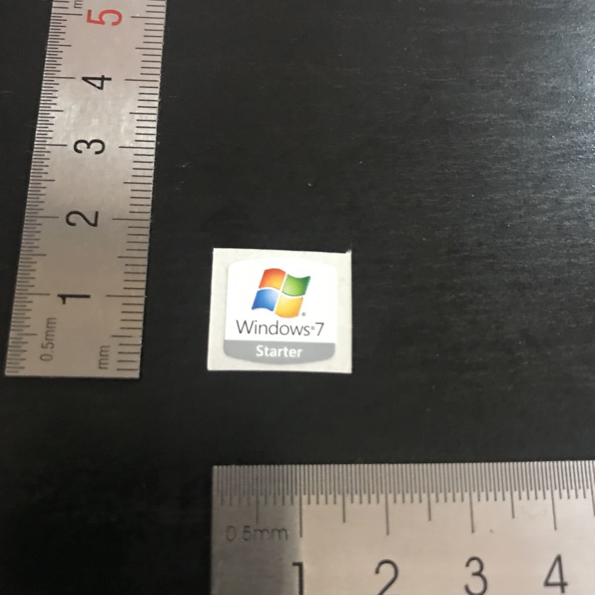 Windows7 Starter эмблема  лого   коллекция  наклейка @2537