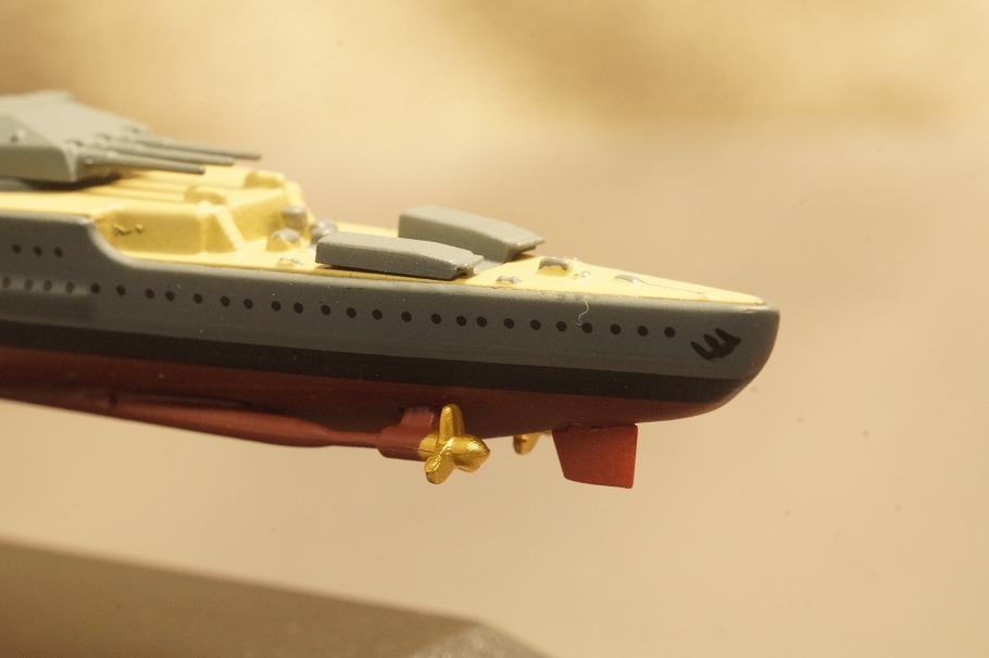 ★ドイツ海軍　装甲艦 アドミラル・グラーフ・シュペー　1/1250　953019_画像8