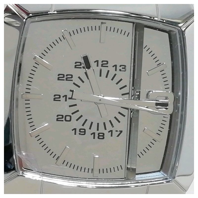 【中古】DIESEL ディーゼル DZ-2152 メンズ クォーツ 腕時計 シルバー_画像7