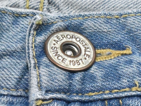 2000sUSA б/у одежда AEROPOSTALE ботинки cut джинсы W34 L30 Denim брюки Aeropostale America 2000 годы Y2K