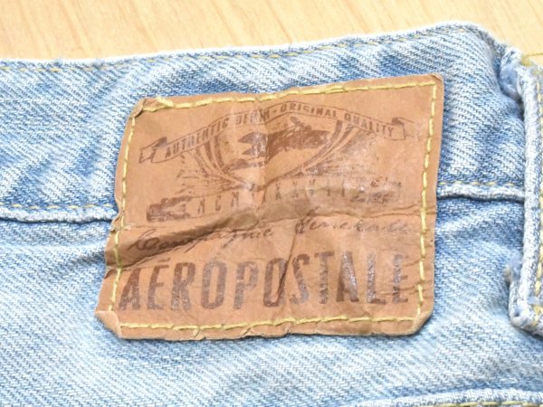 2000sUSA б/у одежда AEROPOSTALE ботинки cut джинсы W34 L30 Denim брюки Aeropostale America 2000 годы Y2K