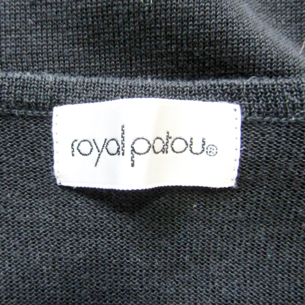 ROYAL PATOU　ロイヤルパトゥ　エンブロイダリーニット_画像7