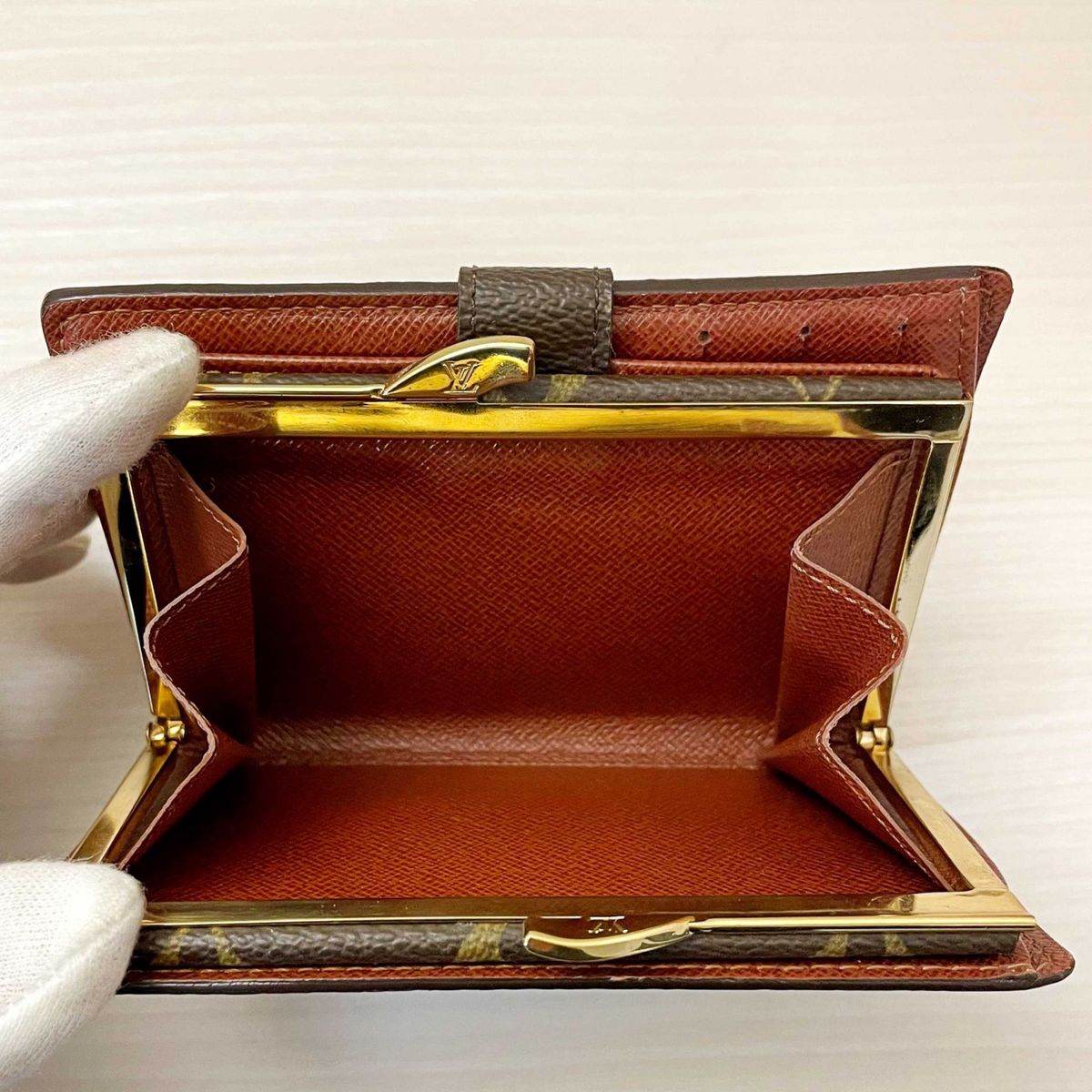 超美品が50%OFF ルイヴィトン がま口財布 モノグラム 超美品が50%OFF ルイヴィトン がま口財布 モノグラム