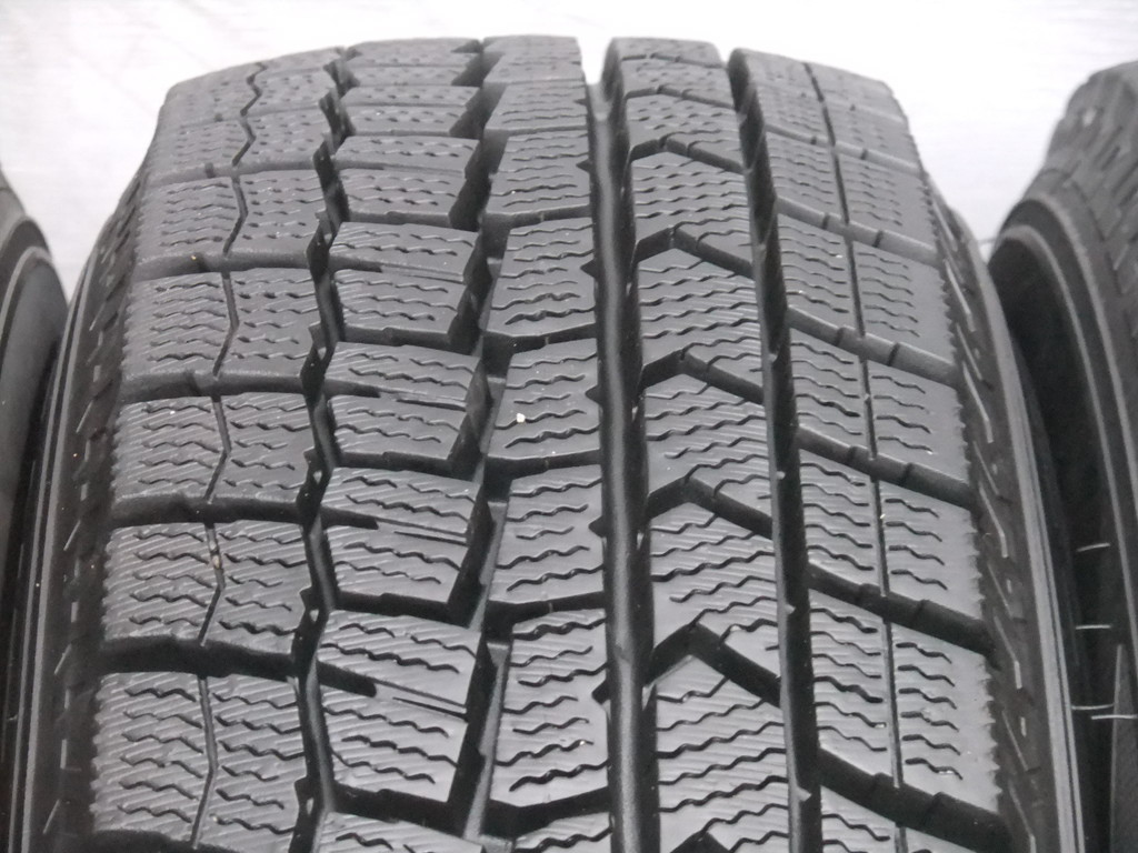 ダンロップ WINTER MAXX WM02 155/80R13 79Q 2021年製 バリ山 4本セット 会社宛 送料無料 C05_画像3