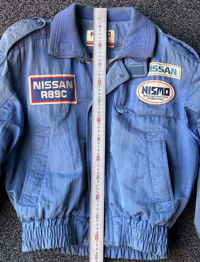 ニスモ レーシングーム ジャケット ・NISSAN NISMO ・ NISSAN RACING TEAM ジャケット 支給品 当時物 ワンオーナー・ビンテージ 品の画像5