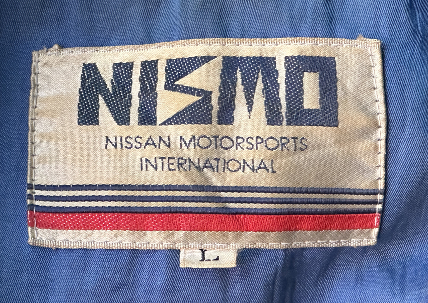 ニスモ レーシングーム ジャケット ・NISSAN NISMO ・ NISSAN RACING TEAM ジャケット 支給品 当時物 ワンオーナー・ビンテージ 品の画像3