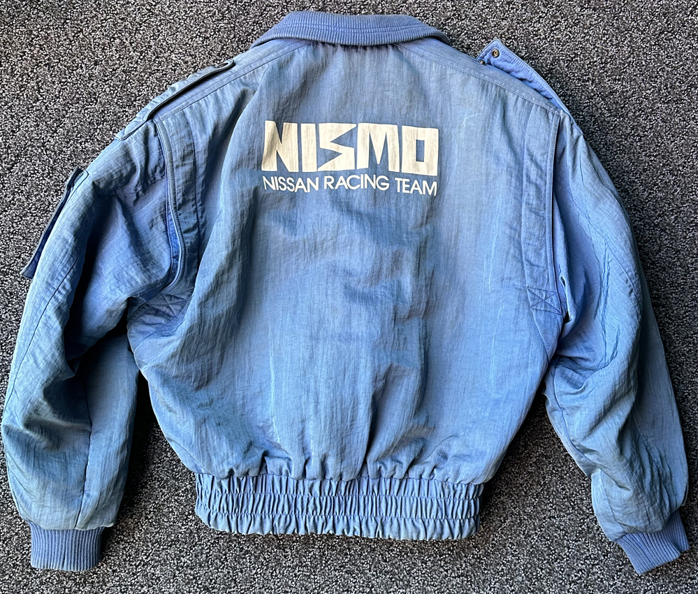 ニスモ レーシングーム ジャケット ・NISSAN NISMO ・ NISSAN RACING TEAM ジャケット 支給品 当時物 ワンオーナー・ビンテージ 品の画像4