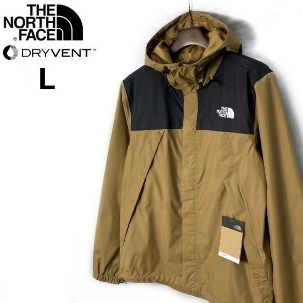 1円～!売切!【正規新品】THE NORTH FACE◆ANTORA JACKET マウンテンジャケット US限定 高機能 DRYVENT アウトドア キャンプ(L)茶 180915-60_画像2