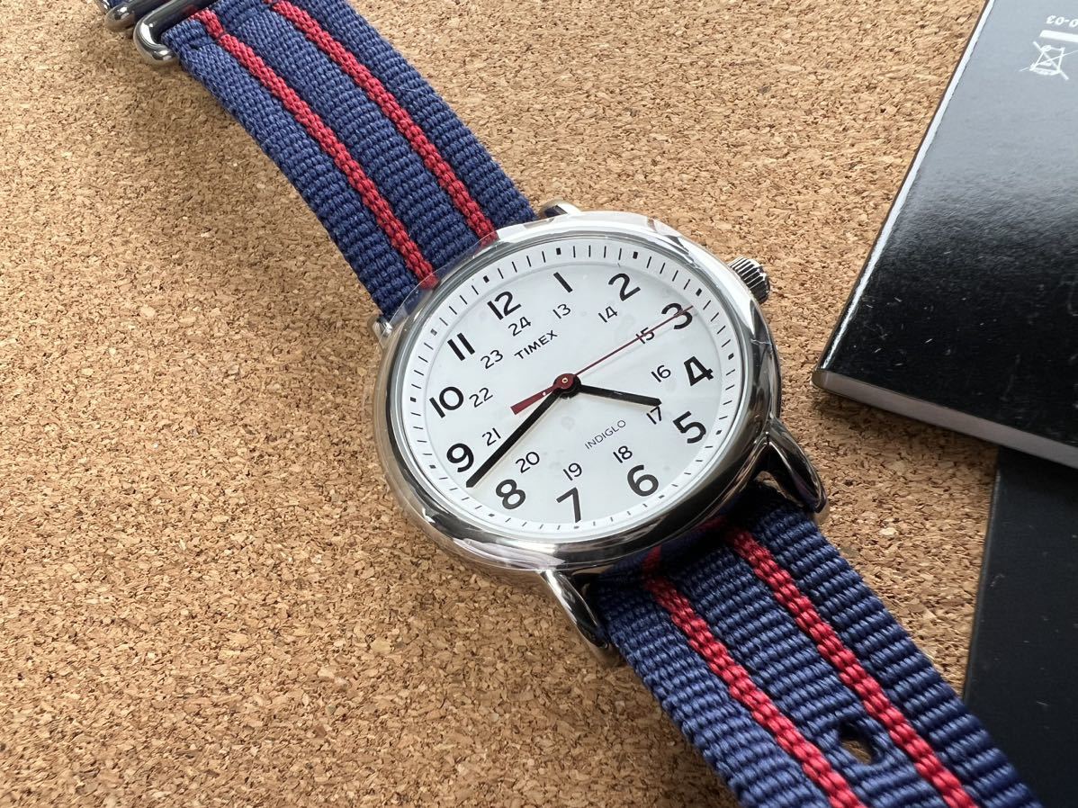 ●新品/未使用●TIMEX(タイメックス ウォッチ) ウィークエンダー セントラルパークメンズ NATOバンド 時計 mercismith2watch T2N747_画像6