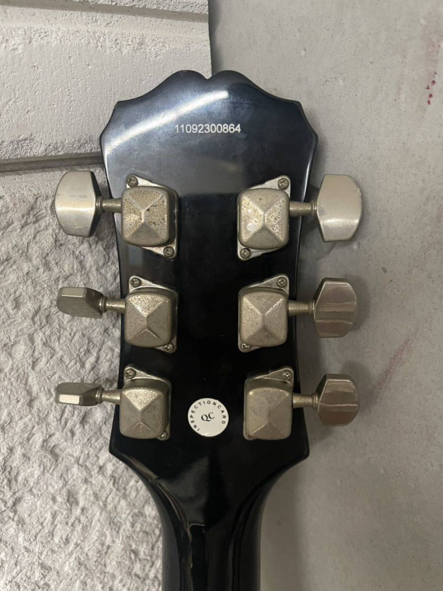 ★エピフォン EPIPHONE SGタイプ エレキギター ギター ソフトケース付き ※音出し確認済み_画像5