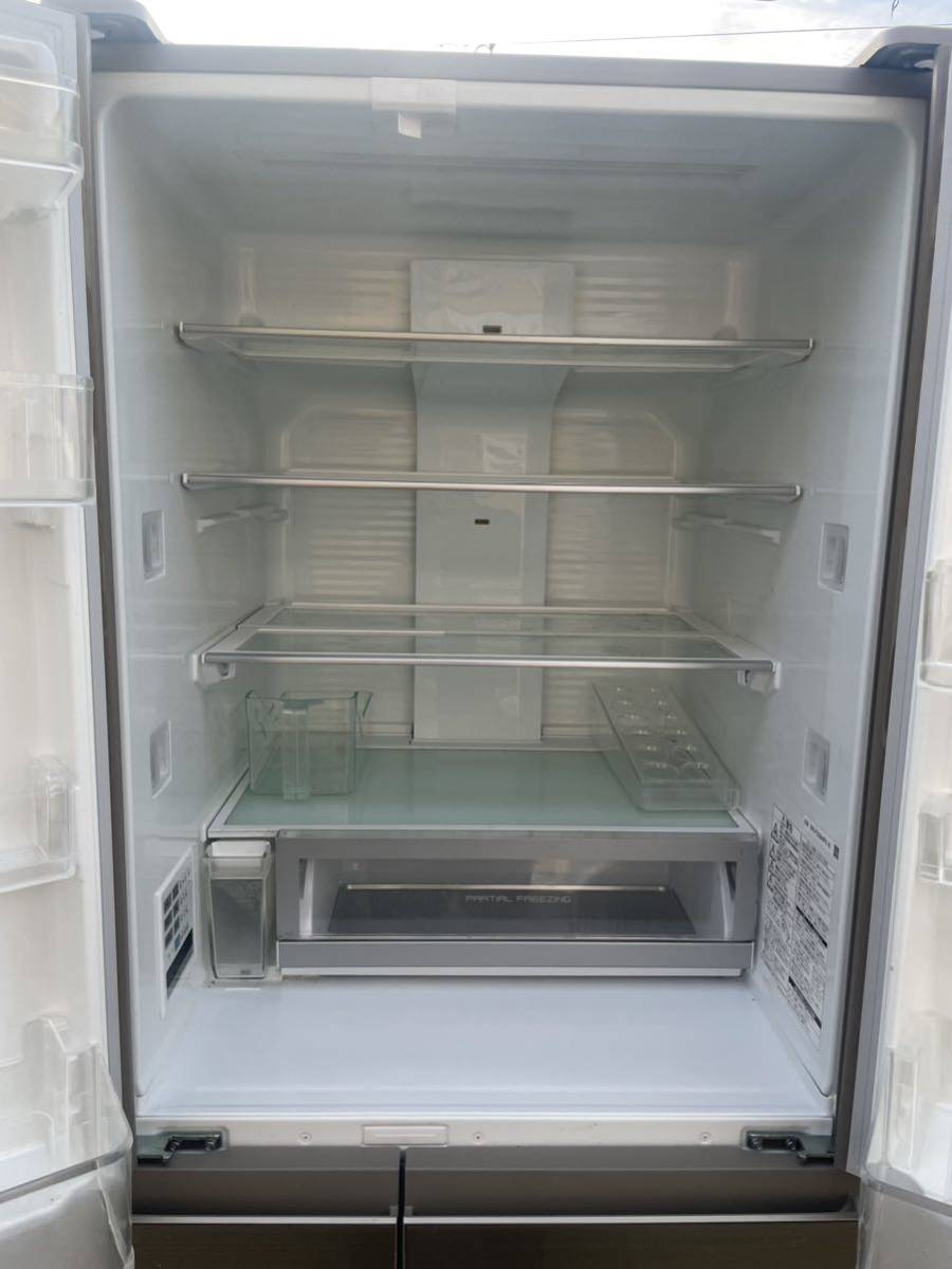 ★Panasonic パナソニック ノンフロン冷凍冷蔵庫 NR-F506HPX-N 6ドア 500L 2020年製 自動製氷 急速冷凍 大容量 直接引き取り歓迎_画像4