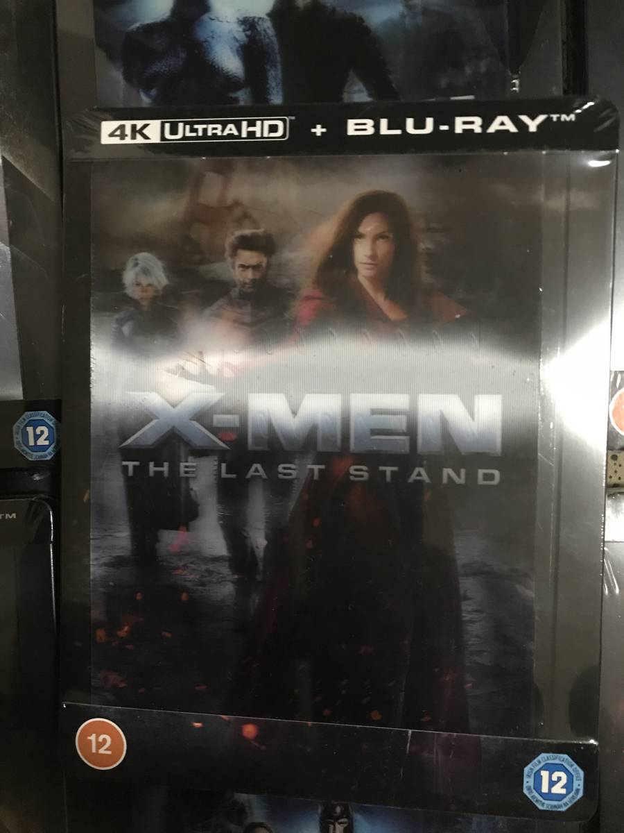 ★マーベル★新品未開封★スチールブック★4k ultra HD & blu-ray★X-MEN 全7作★6作品の4kUHDに日本語★国内未発売仕様！_画像4