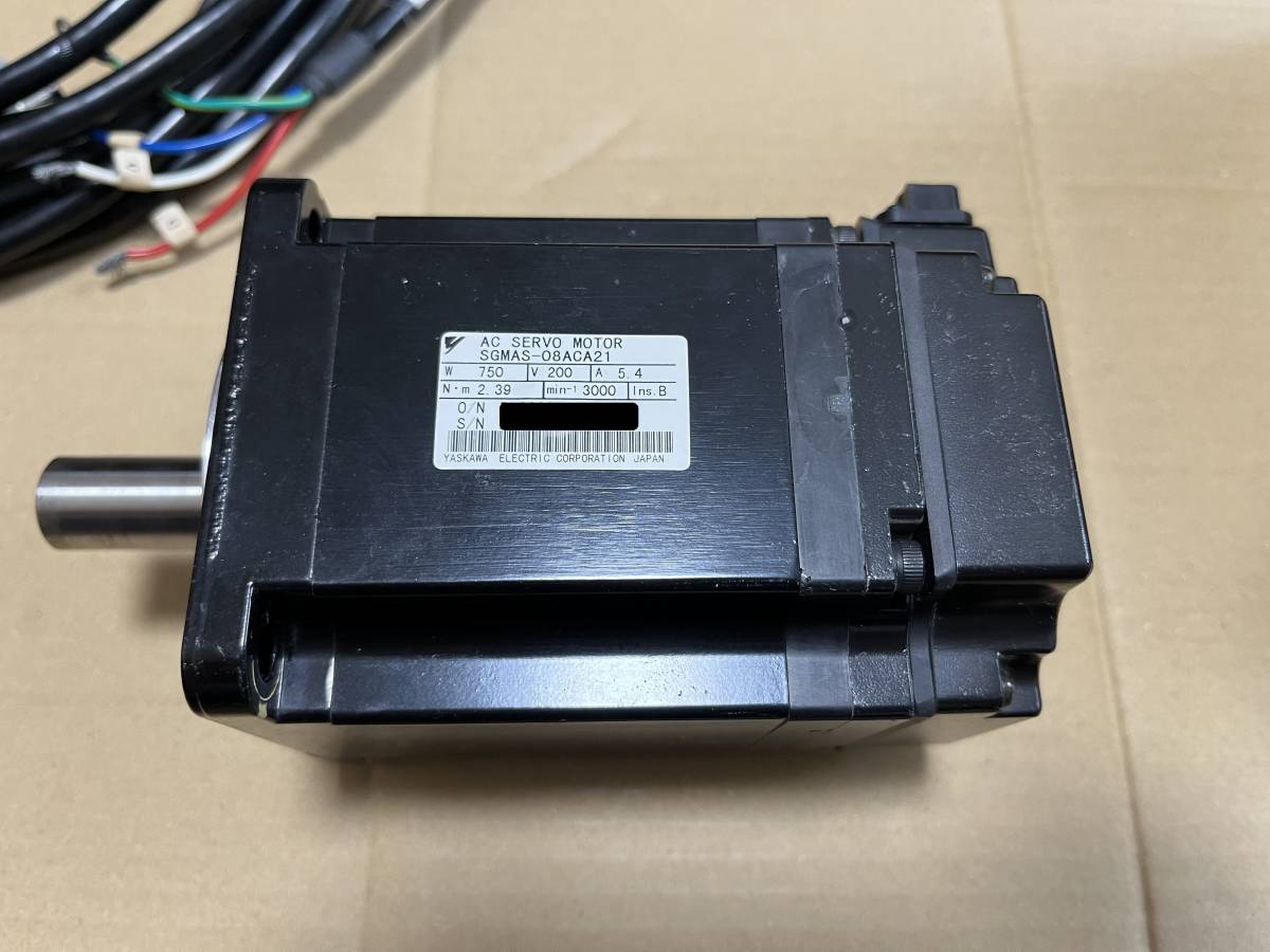 YASKAWA 安川電機 SGDS-08A01A+SGMAS-08ACA21 サーボアンプ YASKAWA 安川電機 SGDS-08A01A+SGMAS-08ACA21 サーボアンプ