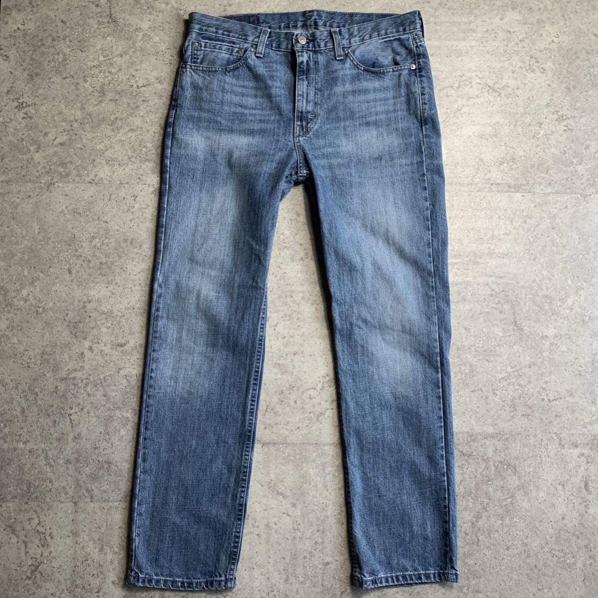 Levi's リーバイス 514 デニムパンツ W33 ジーンズ 古着 ブルー ストレート ジーパン_画像2