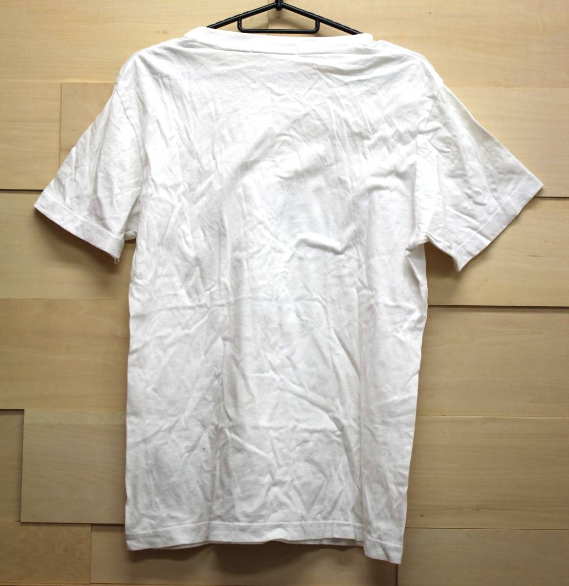 UNIQLO　ユニクロ　ディズニーコラボ半袖Tシャツ　白　Ｌサイズ　メンズ　01_画像2